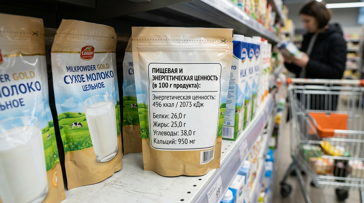 Сухое молоко: как правильно рассчитать пищевую и энергетическую ценность, восстановить напиток и использовать с пользой